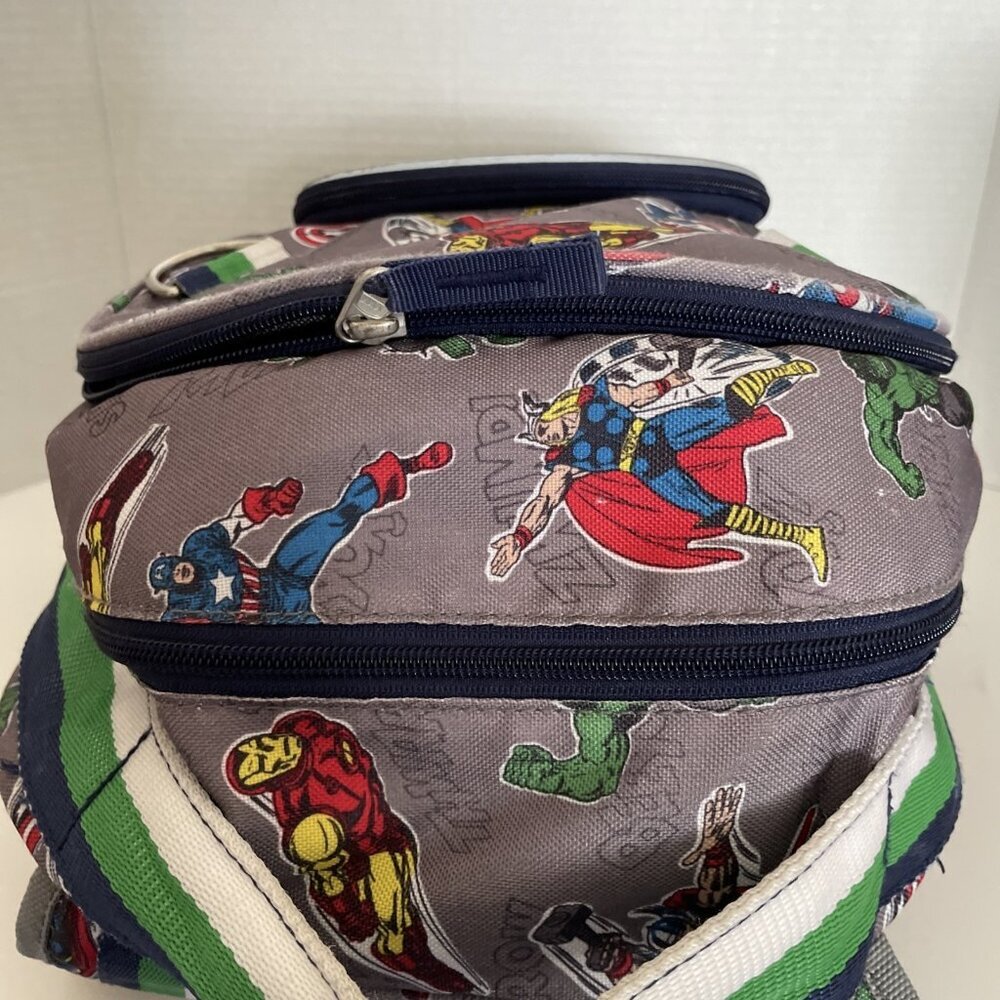 Pottery Barn Kids Mackenzie Marvel Comics Backpack & Lunch Box Superhero - Picture 8 of 16